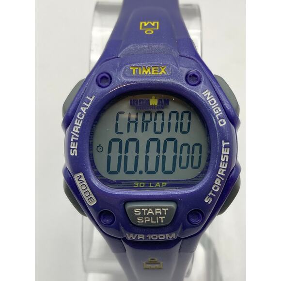 Timex Ironman Triathlon Womens Multifunction Sports Watch 34mm WR 100m Indiglo - Picture 5 of 10